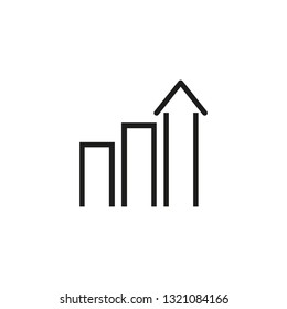 SEO optimization line icon. Growth, development, success. Marketing concept. Can be used for topics like business, finance, improvement