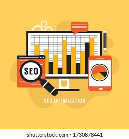 Optimización de SEO, conceptos de proceso de programación