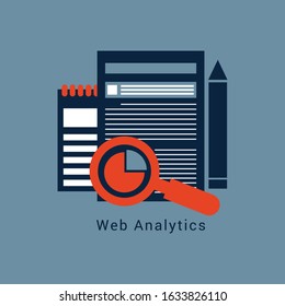 SEO optimization, programming process and web analytics elements