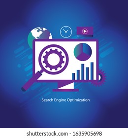 SEO optimization, programming process and web analytics elements