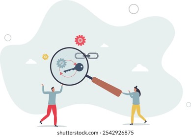 SEO otimização e motor de busca eficaz development.Link palavras-chave fortes para aumentar site ranking .flat caracteres.