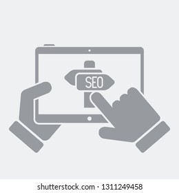 Seo orientation icon on device