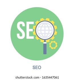 SEO and other icon concept