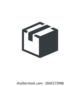 Icono de paquetes Seo, ilustración vectorial