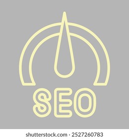 Seo Design de ícone de desempenho para uso comercial pessoal