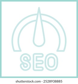 Seo Design de ícone de desempenho para uso comercial pessoal