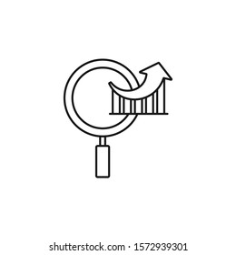 seo performance - minimal line web icon. simple vector illustration. concept for infographic, website or app.