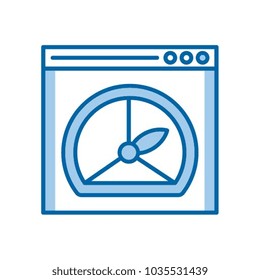 Seo performance vector icon