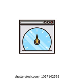 Seo Performance vector icon