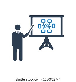 SEO planning Icon. Hierarchy Structure Icon 