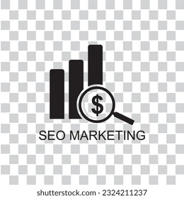 seo promotion icon , market icon