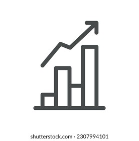 Seo and promotion related icon outline and linear vector.
