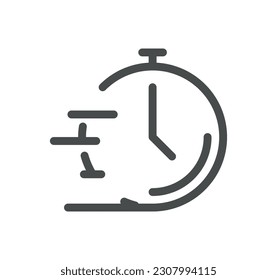 Seo and promotion related icon outline and linear vector.
