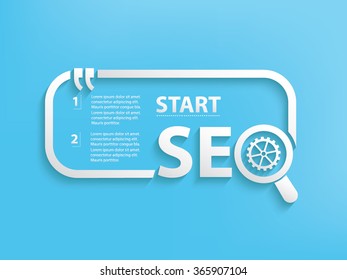
SEO Quotation Mark Speech Bubble,design