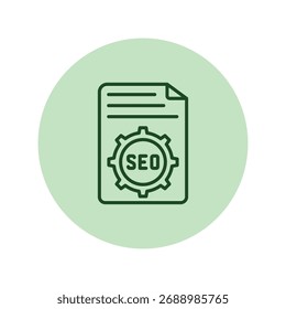 SEO Report pentaglow , Vektor, Pixel perfekt, Illustratordatei 