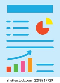 Seo Report vector icon. Can be used for printing, mobile and web applications.
