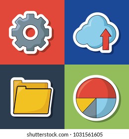 seo search engine optimisation and marketing icon 
