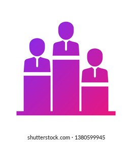 SEO , Search Engine Optimization UI Line Icon with Gradient Color Background