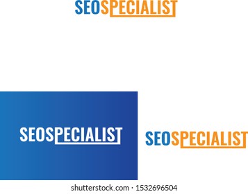 seo specialist logo design template, logo design 