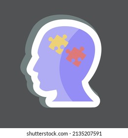 SEO Specialist Sticker in trendy isolated on black background