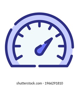 seo speed performance optimize single isolated icon with dash or dashed line style
