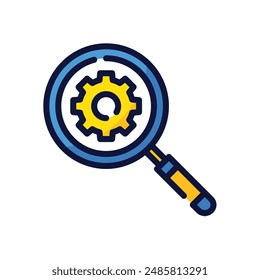 SEO Strategie Symbol Vektorillustration