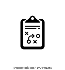 Icono SEO STRATEGY en vector. Logotipo