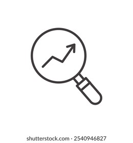Seo stroke icon in black