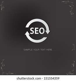 Seo symbol,vector