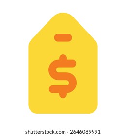 seo tag flat icon editable vektor