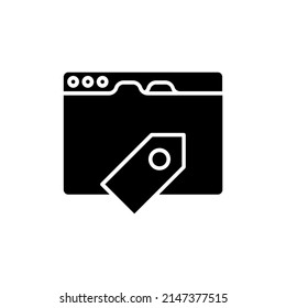 SEO Tag icon in vector. logotype