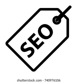 SEO Tag Line Icon
