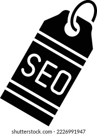 Seo Tag vector icon. Can be used for printing, mobile and web applications.