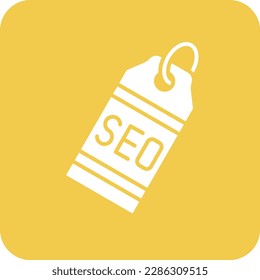 Seo Tag vector icon. Can be used for printing, mobile and web applications.
