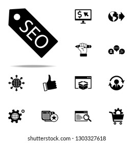 seo tags icon. Seo & Development icons universal set for web and mobile