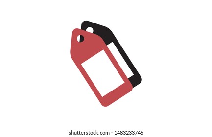 SEO tags vector icon representing search engine optimization and metadata