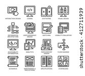 SEO & Usability Icons Set 2 - Line Series