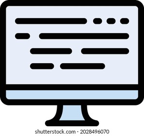 icono de línea de color del vector SEO