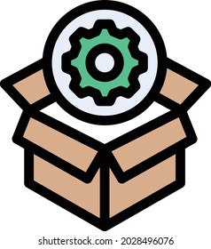 SEO-Vektorfarbsymbol