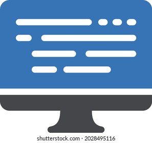 SEO vector glyph color icon