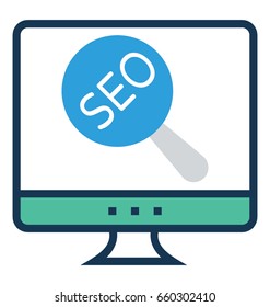 SEO Vector Icon 