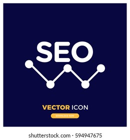 seo vector icon illustration