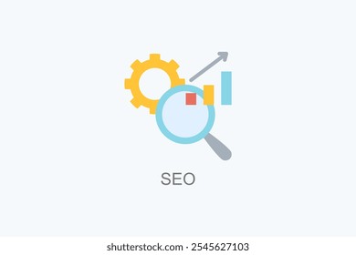 Icono De Vector Seo O Ilustración De Logotipo