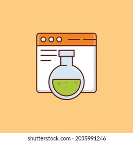 SEO Vector illustration on a transparent background. Premium quality symbols. Vector Line Flat color  icon for concept and graphic design.