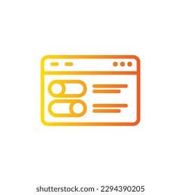 Seo- und Websymbol mit isoliertem Vektorgrafik und transparentem Hintergrund