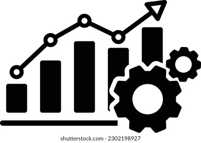 seo web marketing analytics icon marketing data analysis symbol