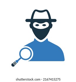 Seo, whitehat icon. Editable vector illustration.