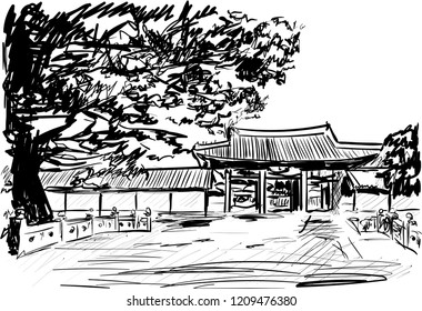 Seoul in the sunny day