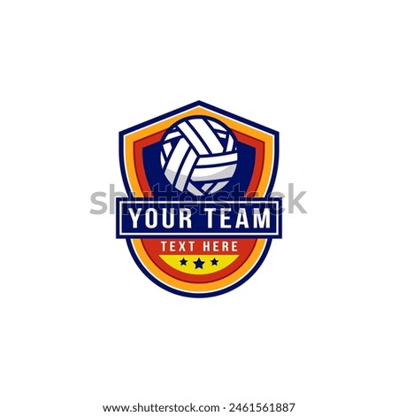 sepak takraw badge logo design