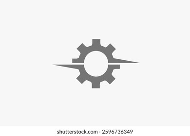 Separate cutting setting gear logo
